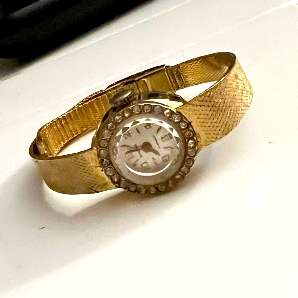 VINTAGE Women’s 18k Gold Watch totally Unique piece -Mother’s Day, Graduation